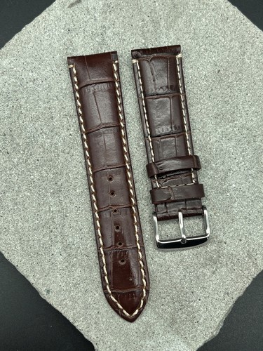 Neu 22mm laco lederband - neu, massiv