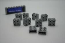 Lego (c) 10x Konverter - 2x1x2 - hellgrau - 22885 - Ritterburg, Castle