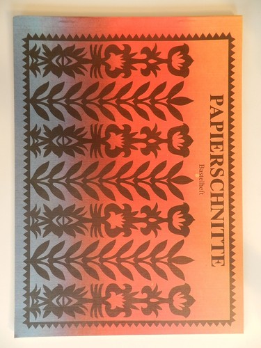 Papierschnitte bastelheft - papierschnitte,