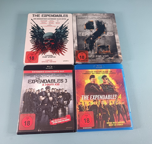 The expendables komplett - the, 1-4
