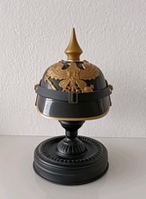 Preußische Pickelhaube aus Kunststoff schönes Dekostück oder Faschingsaccessoire