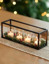 Adventskranz Teelichter Metall