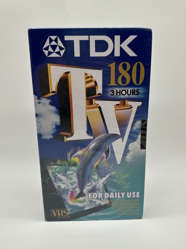 Tdk 180 vhs kassette - vhs,