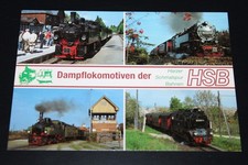 Color MB-AK Dampflokomotiven der Harzer Schmalspur Bahnen HSB - ungelaufen -