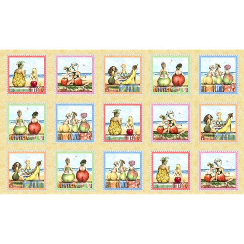 Fruit ladies badedamen sand - fruit,