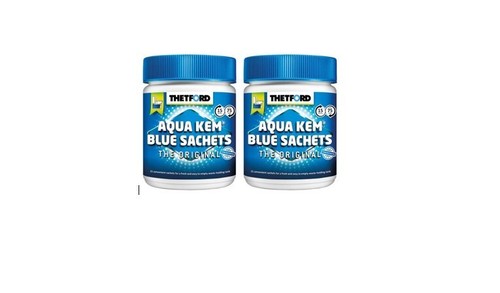 Aqua kem blue sachets 15 - blue, x