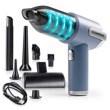 CLEANmaxx Akku Handstaubsauger Hand Staubsauger Tisch Auto Sauger Set 9-tlg. USB