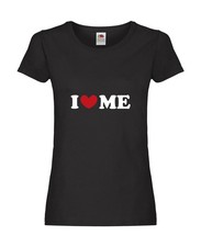 I love me v8 Damen Shirt Schwarz