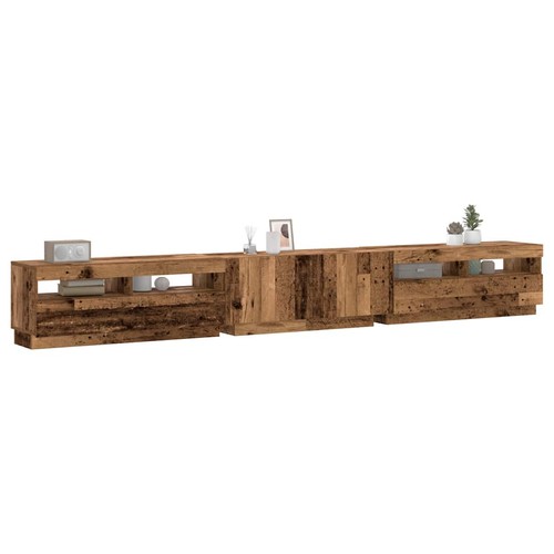 Schrank mit led - tv, led-leuchten