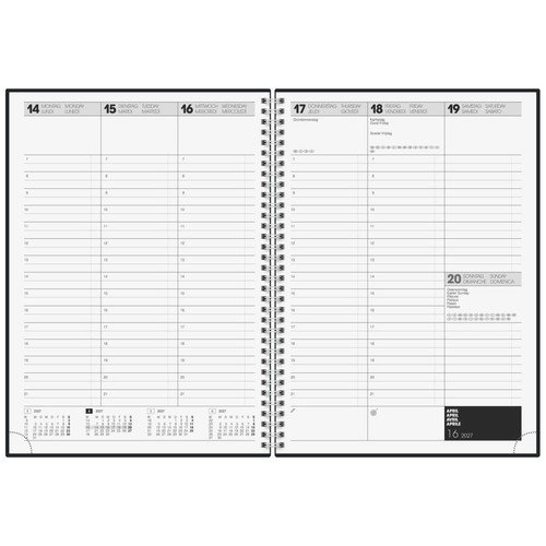 Brunnen buchkalender premium - buchkalender,