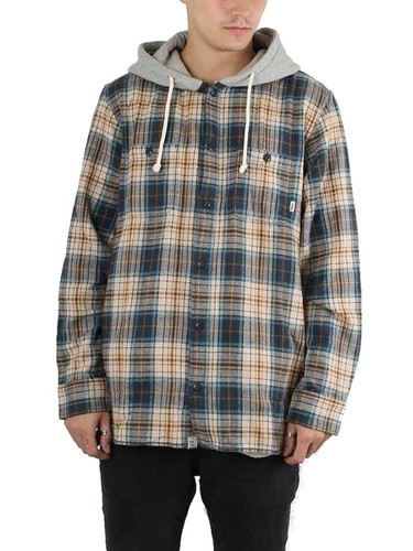 Herrenhemd lopes vans blau - herrenhemd, ls