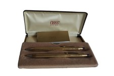 Cross Schreibset mit Etui  Vintage (Kugelschreiber und Druckbleistift) 