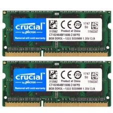 Crucial ddr3l 16gb - crucial, (8gb