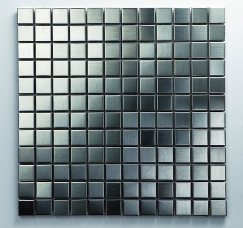 Edelstahl mosaik fliese - mosaik,