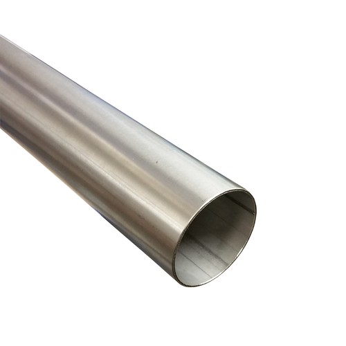 Edelstahlrohr 80mm x1000mm - 1m,