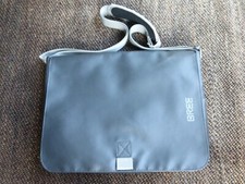 Große BREE PUNCH Business-/Schultertasche, LKW-Plane, Dunkelgrau, neuwertig