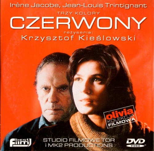 Dvd trzy kolory czerwony - , "czerwony"