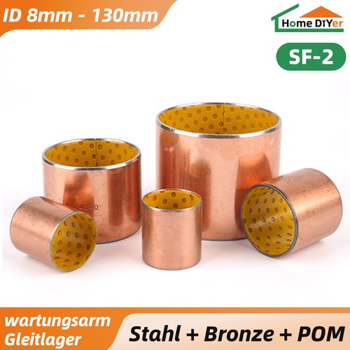 Gleitlager buchse stahl - sf-2, +