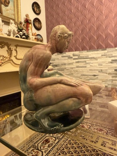 Antike seltene porzellanfigur - antike,