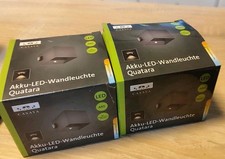 LED-Akku-Wandleuchte »Quatara«,3W, 3000 K, 200 lm,anthrazit,mit Bewegungsmelder 