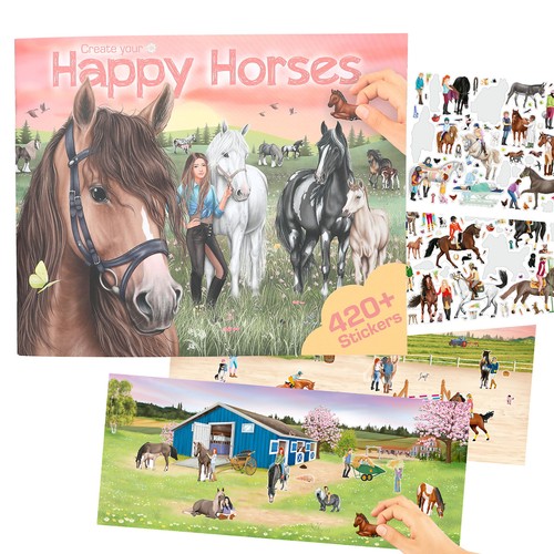 Create your happy horses - happy,