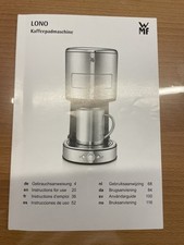 WMF Lono Kaffeepadmaschine Betriebsanleitung