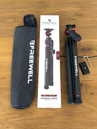 Freewell sleek travel tripod - travel,