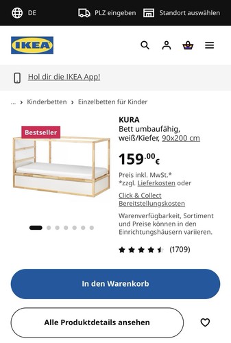 Topp gepflegt ikea kura - gepflegt, |