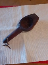 Massives altes Holz-Model/ Backform Löffel, Länge 21 cm - gebraucht - Deko