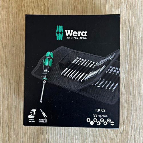 Wera bit satz set - 62,