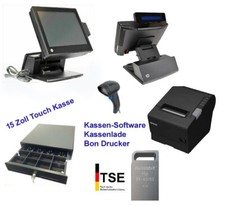 TSE Kassensystem, POS System, Gastronomie Kasse, Kioskkasse, Touch Kasse