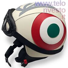 Lederhelm Flagge Italien Felge