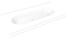 Kaldewei Centro Unterbauwaschtisch / Unterbau-Waschbecken aus Stahl-Email