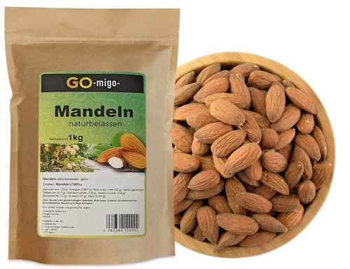 1kg kalifornische mandeln - 1kg,