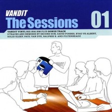 Vandit-The Sessions 01 (2002) (CD) David Forbes, Second Sun, Solid Sleep, Ral...