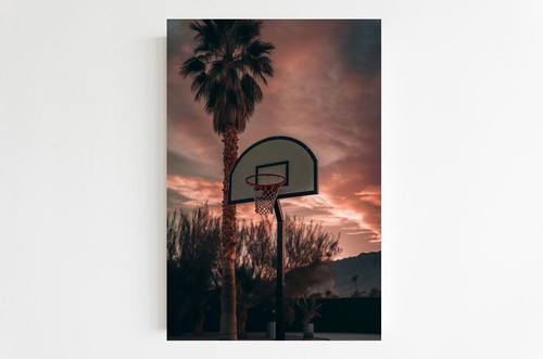 Wanddeko fernweh basketball - wanddeko,