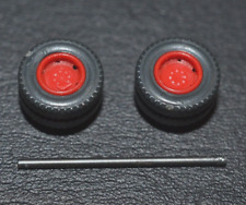 1:87 (H0) - Praline 2 x LKW-Doppelräder für Hinterachse 9 mm/Achse 22 mm-Zubehör