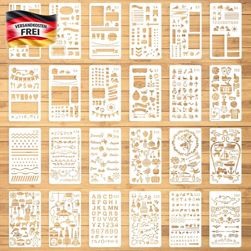 Tlg schablonen set - schablonen-set, für