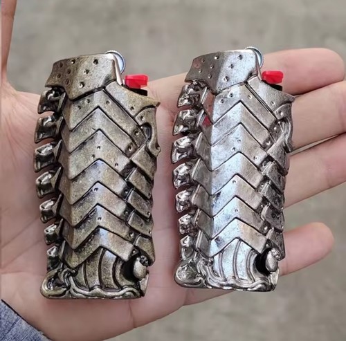 Silber feuerzeug etui metall - feuerzeug,