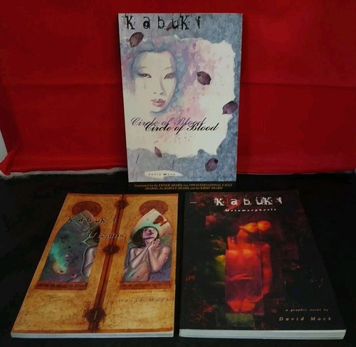 Kabuki set three graphic - set,