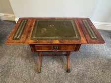 Lederplatte Doppel Klapptisch