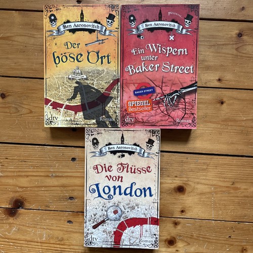 Ben aaronovitch 3 bücher - 3,