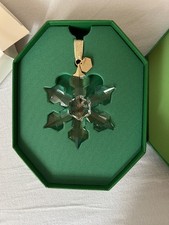 Swarovski Jahresausgabe 2022 Stern Schneeflocke Ornament Groß 5615387 NEU OVP