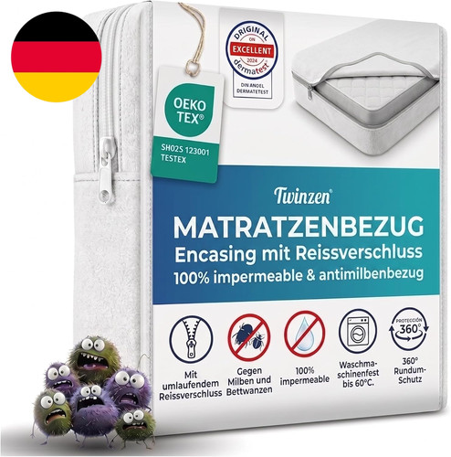 Twinzen milbenbezug matratze - twinzen,