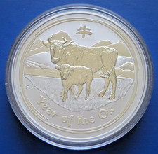 5oz Silber $8 Australien Lunar