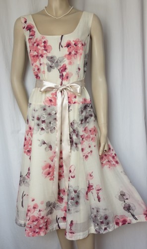 Laura ashley kleid seide - laura,