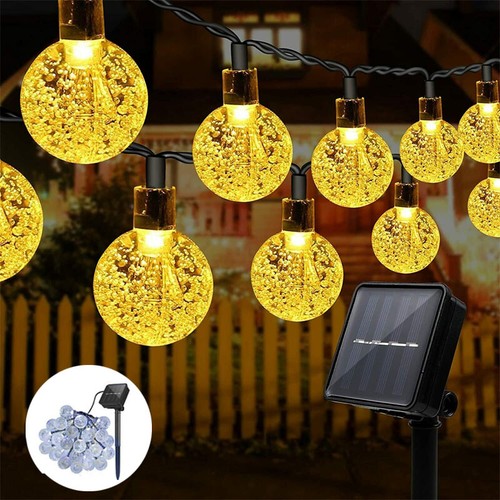 Solar lichterkette kugel - solar,