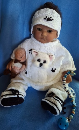 Reborn baby set weiß gr - ,
