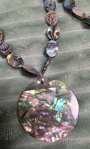 Schmuckset abalone paua - abalone,