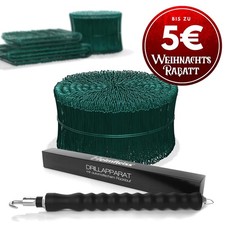 Drillapparat Driller + Betonbindedraht Drilldraht Rödeldraht Ösendraht 140-300mm